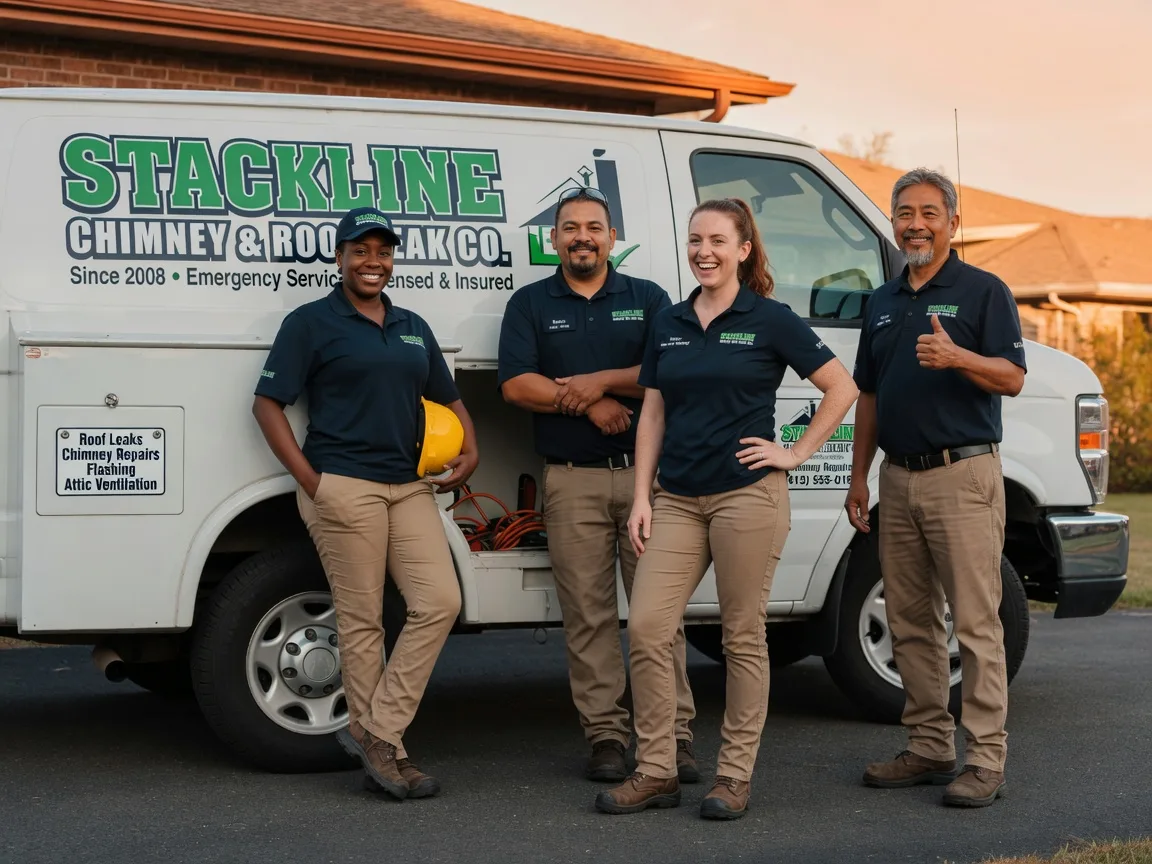Chimney flashing repair company in Chunchula, AL